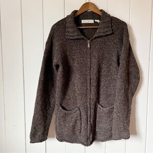 Vintage Easywear Clothing Zip up Sweater. Size Small.